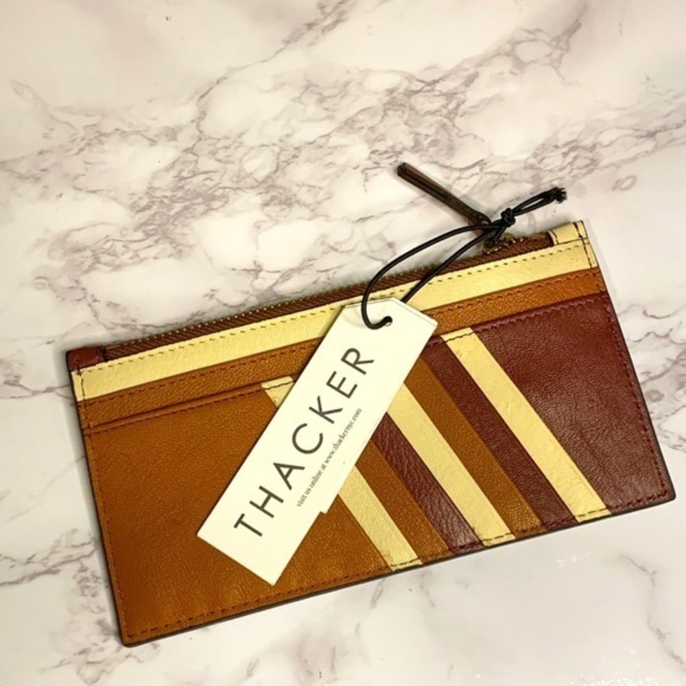 NWT Thacker Leather Ava wallet